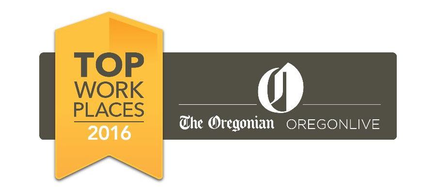 the oregonion ranked the nines a top place to work logo